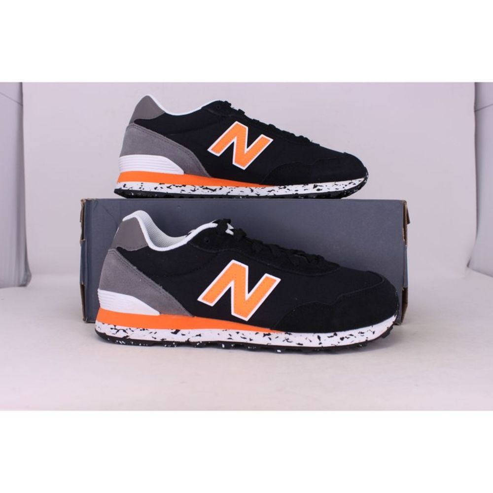 New Balance 515 Black/Orange/Grey ML515BT3 Men's